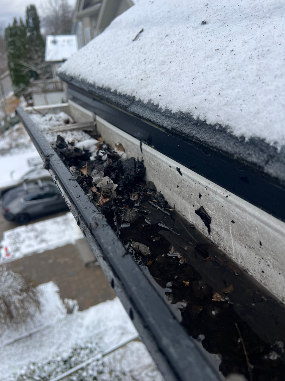 Eavestrough cleaning and leaf guard installation in Niagara Region