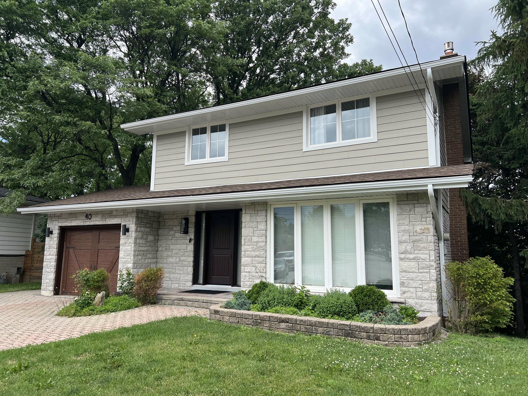James Hardie lap siding renovation in Hamilton