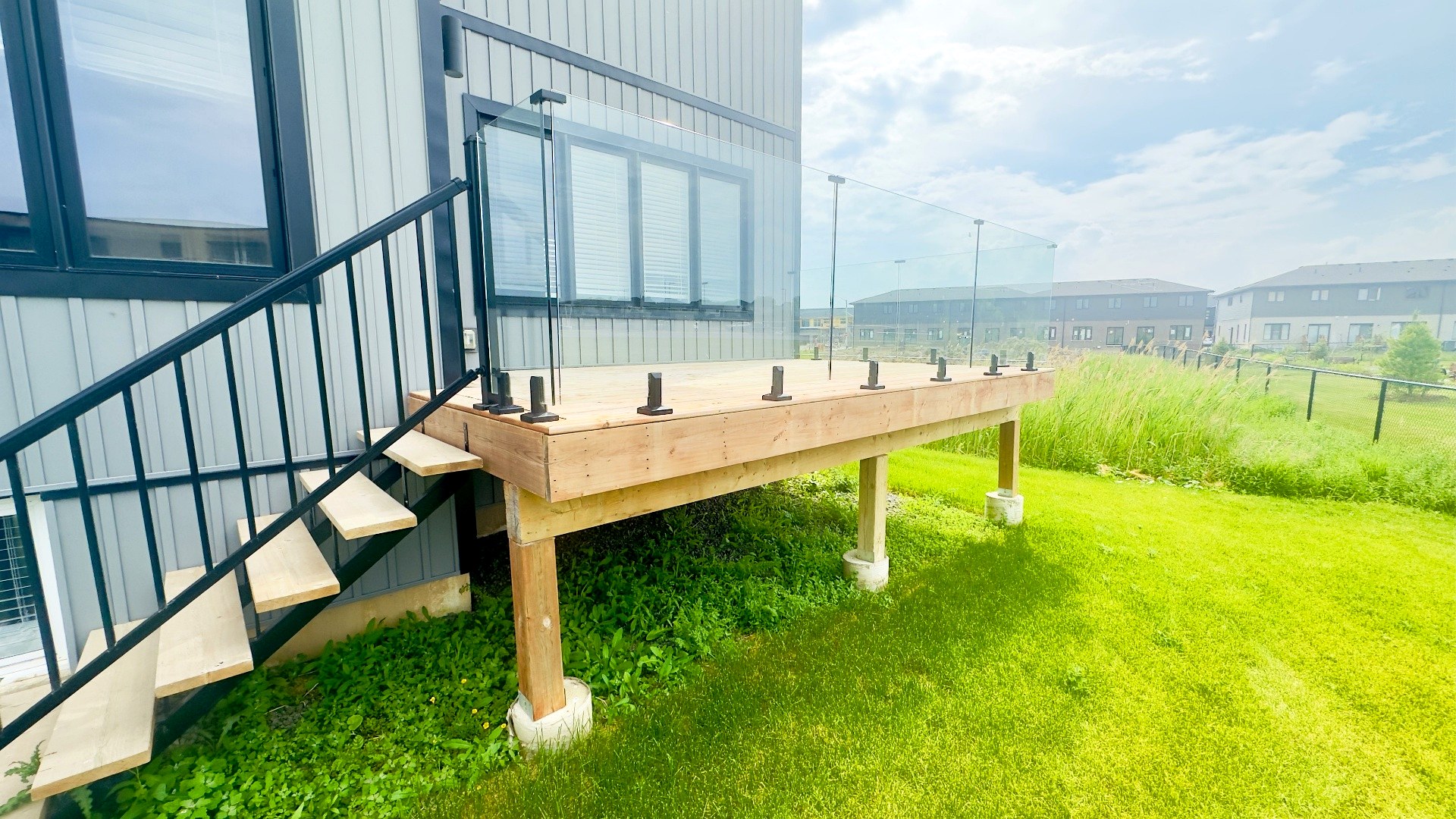 Deck replacement and outdoor living upgrade