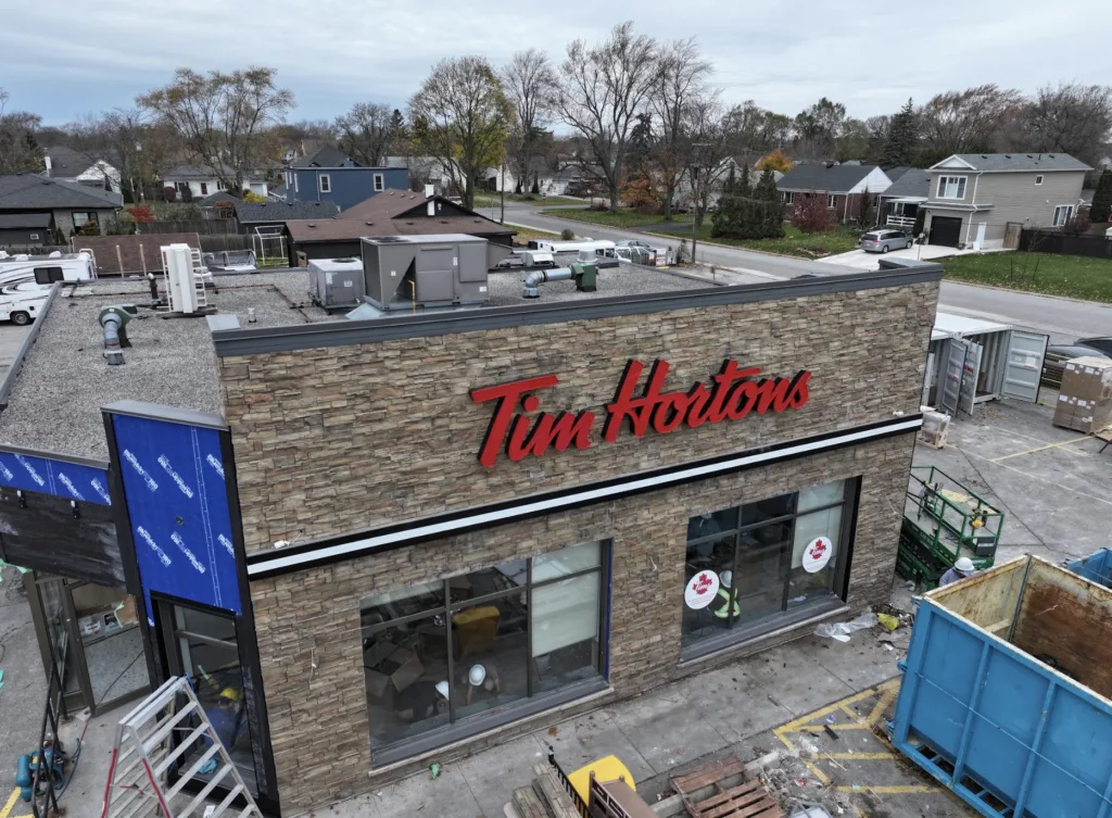 Tim Hortons custom project