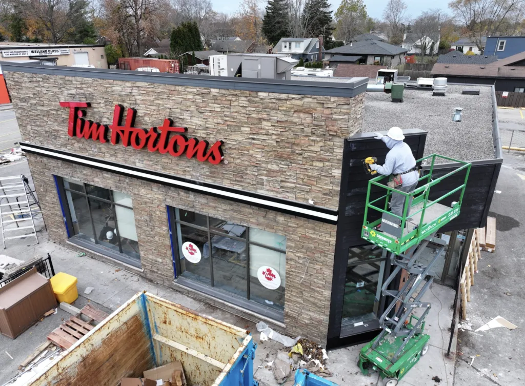 Tim Hortons custom project